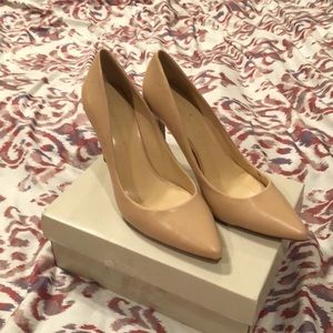 Banana t public tan pumps, size 10! With box!!